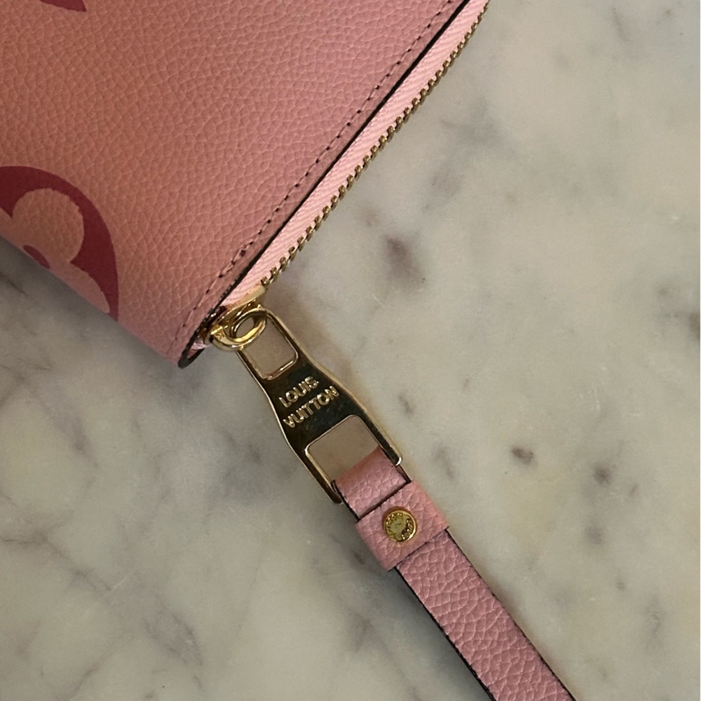 Pink Monogram Wallet - Picture 3 of 5